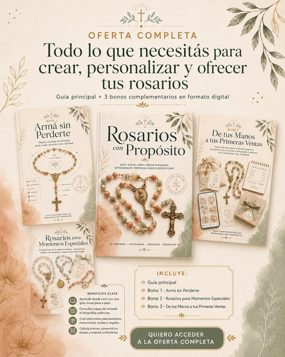 Rosarios con Propósito — Guía Visual para Principiantes