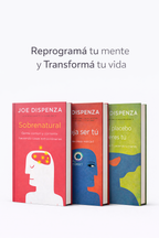 Pack Transformación Completa – 3 Libros Digitales de Joe Dispenza.